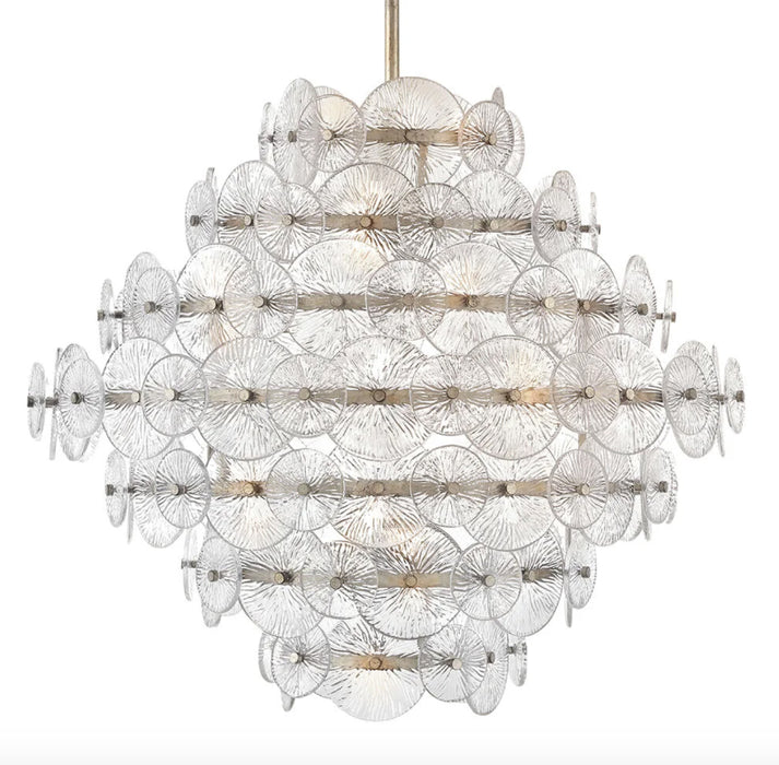 Fredrick Ramond FR30128 Rene 16-lt 29" LED Chandelier - Glacial