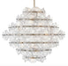 Fredrick Ramond FR30128 Rene 16-lt 29" LED Chandelier - Glacial