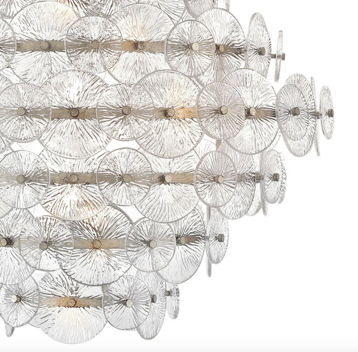 Fredrick Ramond FR30128 Rene 16-lt 29" LED Chandelier - Glacial