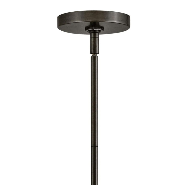 Fredrick Ramond FR30508 Oberon 8-lt 48" LED Chandelier - Black Oxide