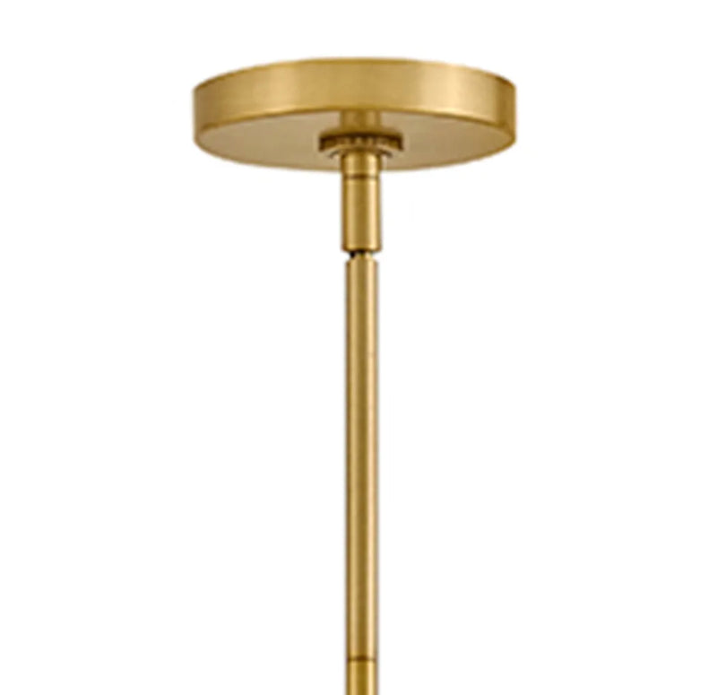 Fredrick Ramond FR30508 Oberon 8-lt 48" LED Chandelier - Heritage Brass
