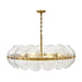 Fredrick Ramond FR30514 Lillia 6-lt 36" LED Chandelier