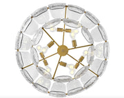 Fredrick Ramond FR30516 Lillia 9-lt 36" LED Chandelier