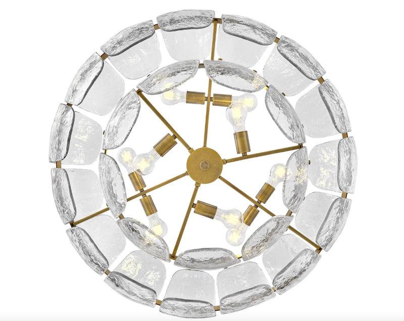 Fredrick Ramond FR30516 Lillia 9-lt 36" LED Chandelier