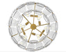 Fredrick Ramond FR30516 Lillia 9-lt 36" LED Chandelier
