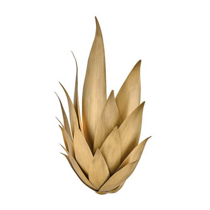Fredrick Ramond FR30810 Agave 2-lt 21" Tall LED Wall Sconce -  Burnished Gold