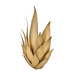 Fredrick Ramond FR30810 Agave 2-lt 21" Tall LED Wall Sconce -  Burnished Gold