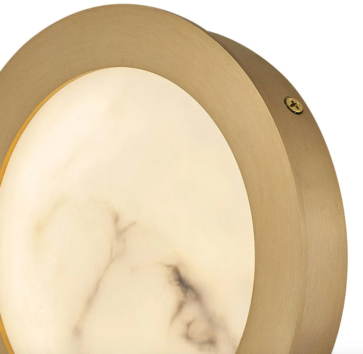 Fredrick Ramond FR31010 Cava 1-lt 7" LED Wall Sconce - Lacquered Brass