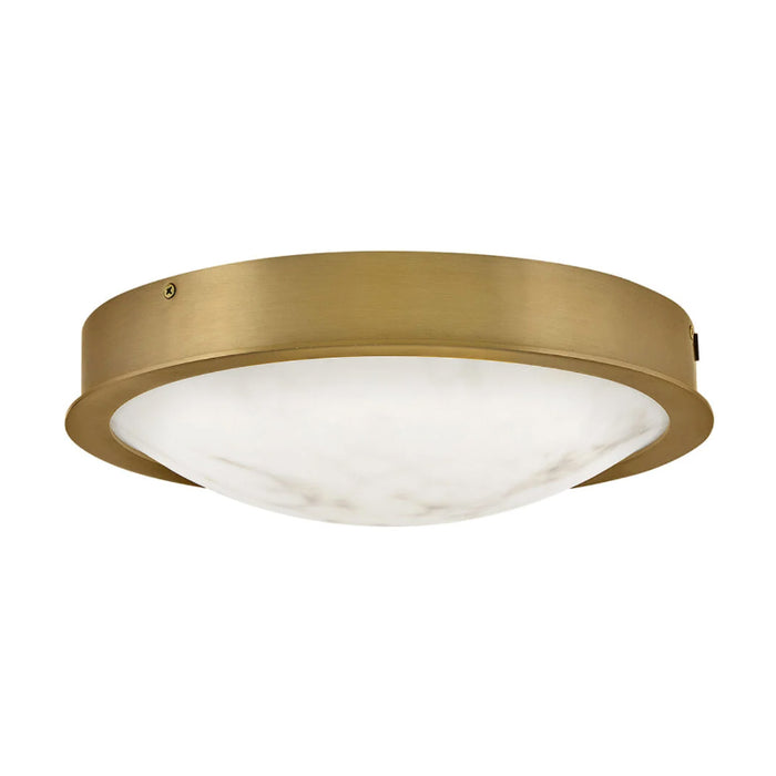 Fredrick Ramond FR31011 Cava 13" LED Flush Mount - Lacquered Brass