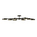 Fredrick Ramond FR31014 Cava 50" LED Convertible Semi-Flush Mount - Black Oxide