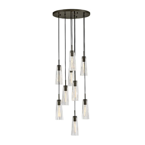 Fredrick Ramond FR31104 Cosette 9-lt 20" LED Pendant - Black Oxide