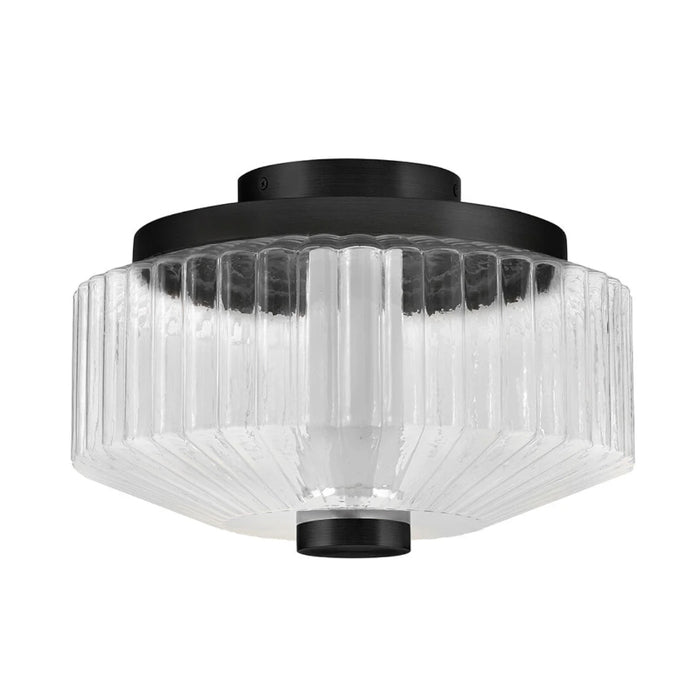 Fredrick Ramond FR41463 Reign 13" LED Flush Mount - Black