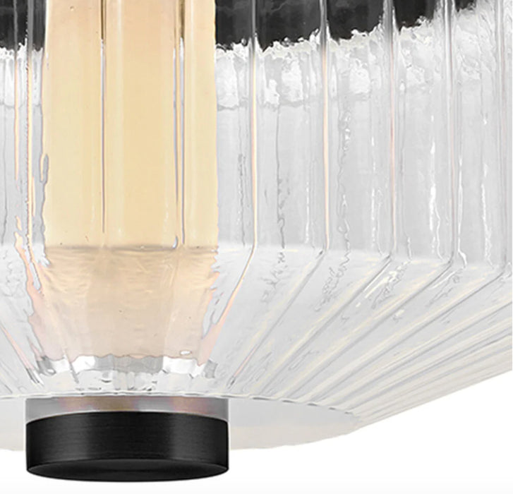 Fredrick Ramond FR41463 Reign 13" LED Flush Mount - Black