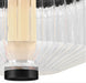 Fredrick Ramond FR41463 Reign 13" LED Flush Mount - Black
