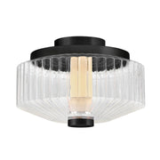 Fredrick Ramond FR41463 Reign 13" LED Flush Mount - Black