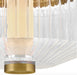 Fredrick Ramond FR41463 Reign 13" LED Flush Mount - Lacquered Brass