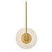 Fredrick Ramond FR41465 Reign 1-lt 49" LED Linear Chandelier - Lacquered Brass