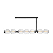 Fredrick Ramond FR41466 Reign 1-lt 69" LED Linear Chandelier - Black