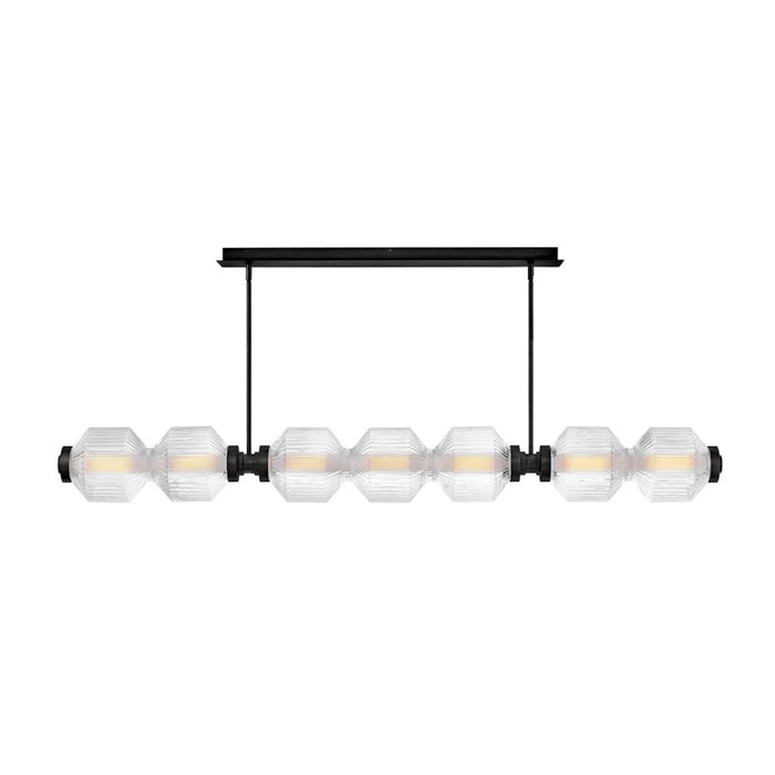 Fredrick Ramond FR41466 Reign 1-lt 69" LED Linear Chandelier - Black