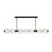 Fredrick Ramond FR41466 Reign 1-lt 69" LED Linear Chandelier - Black