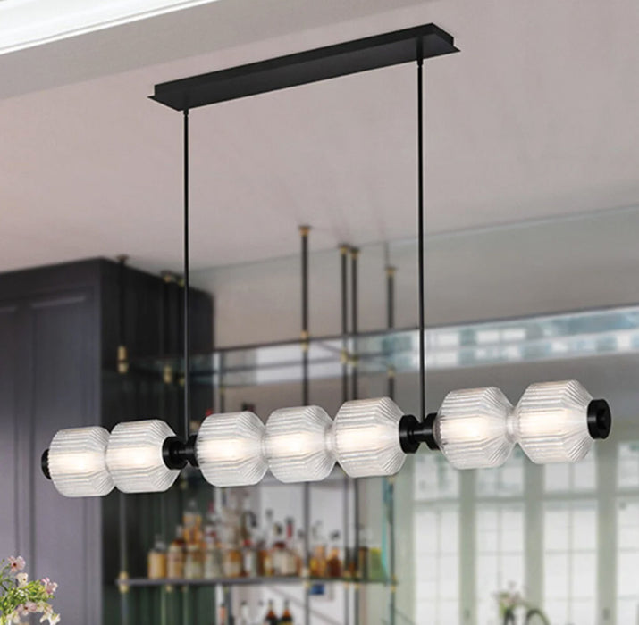 Fredrick Ramond FR41466 Reign 1-lt 69" LED Linear Chandelier