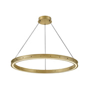 Fredrick Ramond FR41476 Althea 38" LED Chandelier - Lacquered Brass