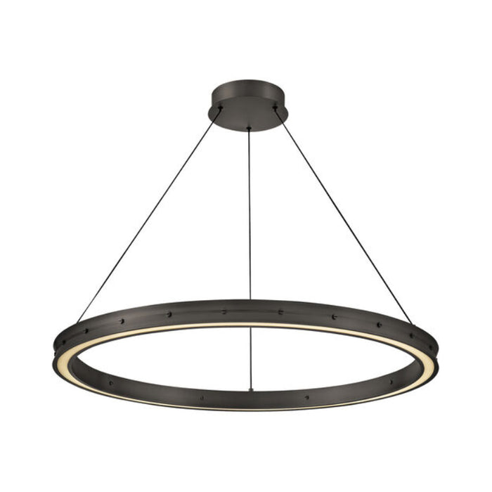 Fredrick Ramond FR41476 Althea 38" LED Chandelier - Satin Black