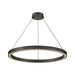 Fredrick Ramond FR41476 Althea 38" LED Chandelier - Satin Black