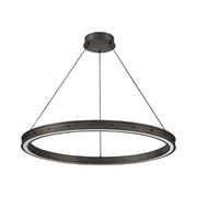 Fredrick Ramond FR41476 Althea 38" LED Chandelier - Satin Black
