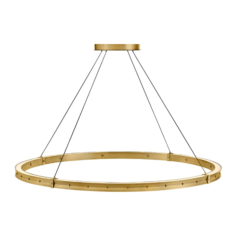 Fredrick Ramond FR41478 Althea 53" LED Chandelier - Lacquered Brass
