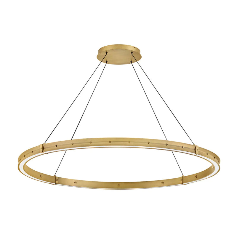 Fredrick Ramond FR41478 Althea 53" LED Chandelier - Lacquered Brass