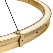 Fredrick Ramond FR41478 Althea 53" LED Chandelier - Lacquered Brass