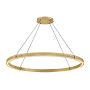 Fredrick Ramond FR41478 Althea 53" LED Chandelier - Lacquered Brass