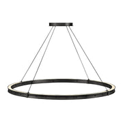 Fredrick Ramond FR41478 Althea 53" LED Chandelier - Satin Black