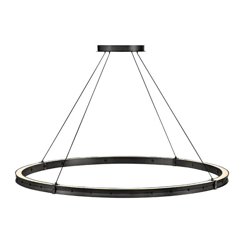 Fredrick Ramond FR41478 Althea 53" LED Chandelier - Satin Black