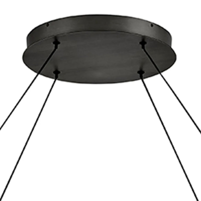 Fredrick Ramond FR41478 Althea 53" LED Chandelier - Satin Black