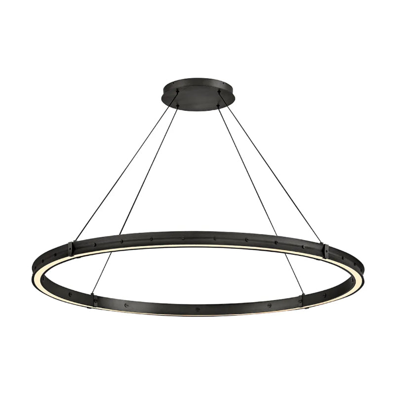 Fredrick Ramond FR41478 Althea 53" LED Chandelier - Satin Black