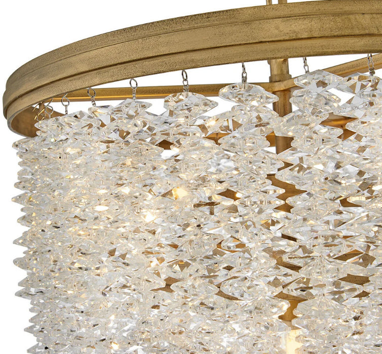 Fredrick Ramond FR41493 Rubina 4-lt 18" LED Pendant