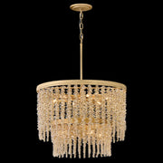 Fredrick Ramond FR41495 Rubina 10-lt 26" LED Chandelier - Light Amber Crystal