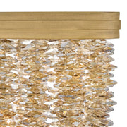 Fredrick Ramond FR41496 Rubina 6-lt 48" LED Linear Chandelier - Light Amber Crystal