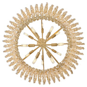 Fredrick Ramond FR41498 Rubina 12-lt 30" LED Chandelier - Light Amber Crystal