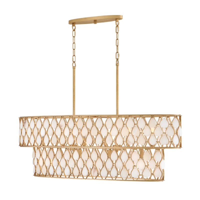 Fredrick Ramond FR41509 Estie 10-lt 48" LED Pendant