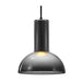 Fredrick Ramond FR41577 Ombra 1-lt 19" Pendant - Black