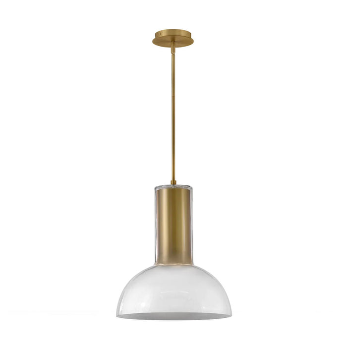 Fredrick Ramond FR41577 Ombra 1-lt 19" Pendant - Lacquered Brass
