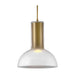 Fredrick Ramond FR41577 Ombra 1-lt 19" Pendant - Lacquered Brass