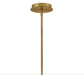 Fredrick Ramond FR41577 Ombra 1-lt 19" Pendant - Lacquered Brass