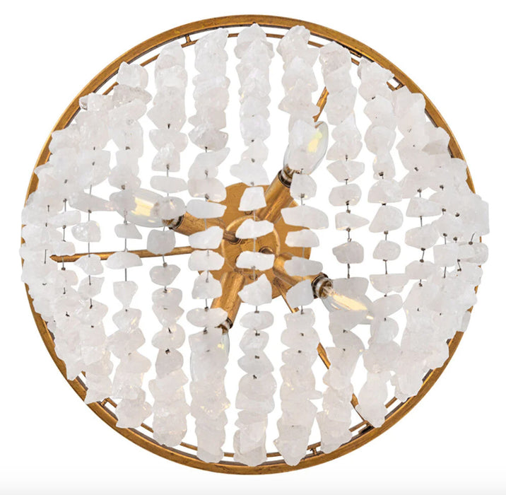 Fredrick Ramond FR41593 Myra 4-lt 18" LED Semi-Flush Mount