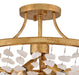 Fredrick Ramond FR41593 Myra 4-lt 18" LED Semi-Flush Mount