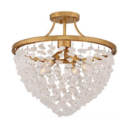Fredrick Ramond FR41593 Myra 4-lt 18" LED Semi-Flush Mount