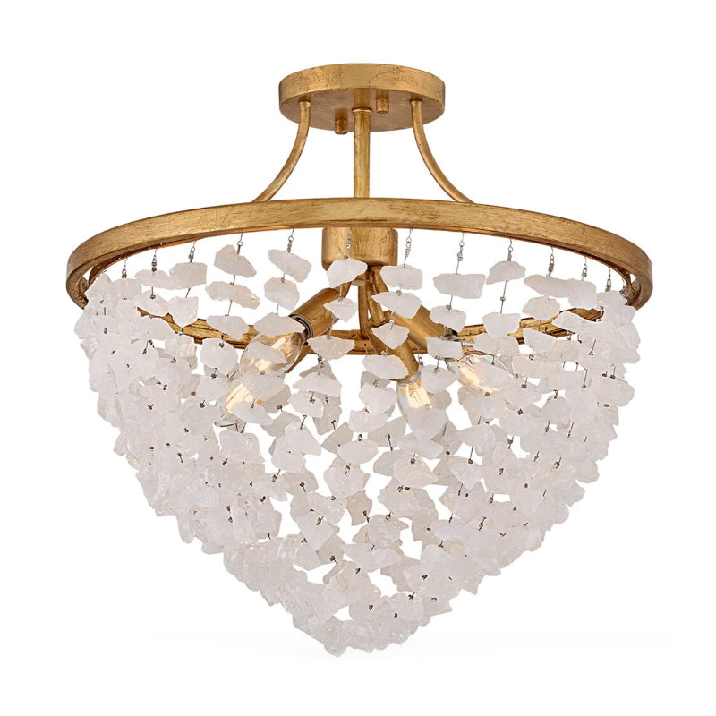 Fredrick Ramond FR41593 Myra 4-lt 18" LED Semi-Flush Mount